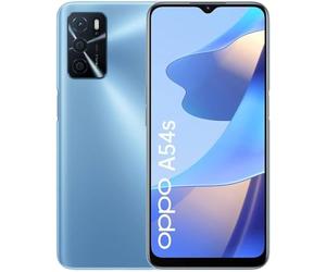 OPPO A54s (écran 6,52" HD+, appareils photo 50/8 MP, batterie 5000 mAh, ColorOS 11.1, 4/128 Go, double SIM) Pearl Blue