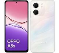 OPPO Smartphone A5x 4G, 4 Go RAM, 128 Go, écran 6,67" Blanc