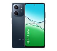 OPPO A5x 4G Smartphone, Grande Batterie de 6000mAh, Rapide SUPERVOOC 45W, Appareil Photo 32MP avec IA, IP65, Écran LCD 6,67 Pouces 90Hz, Snapdragon 6s 4G Gen 1, NFC, Dual SIM, 4Go + 128Go, Blau