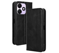 OPPO A6 / A6T Pro / A6T / A6X Coque [Étui Portefeuille] [Fonction Support] [Slots pour Cartes] [Couverture à Rabat Magnétique] Compatible avec le Smartphone OPPO A6 / A6T Pro / A6T / A6X(Noir)