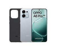 OPPO A6 Pro 5G 8GB 256GB 6.57" AMOLED 120Hz Dual SIM IP69 NFC 6500mAh 80W Android 15 Titanio