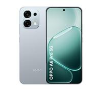 OPPO A6 Pro 5G Smartphone Débloqué, Batterie de 6500mAh, Charge Flash SUPERVOOC 80W, Écran AMOLED 6,57" 120Hz, Dimensity 6300, 8+256 Go, Supercool VC, Caméra AI 50MP + 2MP, IP69, Lunar