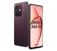 OPPO A60 5G Smartphone, 50MP Ultra-Clear Camera, 120Hz Display, 5100mAh Battery, 45W SUPERVOOCTM Flash Charge, Splash Touch, NFC, Dual SIM, 4+128Go-Rouge (No Charger)