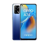 OPPO A74 4G - Smartphone 4G Débloqué, 6 Go RAM + 128 Go Extensible, Écran AMOLED FHD+ 6,43”, Snapdragon 662, Caméra Triple Capteur Photo 48 MP, Charge Rapide 33W, Batterie 5000 mAh, Bleu [version FR]
