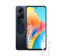 OPPO A98 5G, Dual, 256 Go 8 Go de RAM, noir froid
