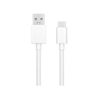 OPPO Câble de charge VOOC et SuperVOOC USB A/USB C 1 m Charge et synchronisation rapides Blanc