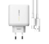 Oppo Chargeur Oppo USB SuperVOOC 65W + Câble USB vers USB-C modèle VCA7GACH