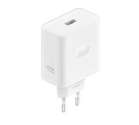 OPPO Chargeur Supervooc 100 W - USB, charge rapide, chargeur original OPPO, câble inclus - blanc