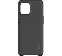 OPPO - Coque en Silicone pour Smartphone OPPO Find X3 Pro, Protection Téléphone Portable, Revêtement Souple, Anti-Choc et Anti-Secousse, Prise en Main Confortable, Matériau Résistant, Noir