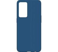 Oppo Coque pour Oppo Reno 8 Lite Rigide en Silicone Bleu