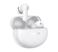 OPPO Enco Air4 Pro Écouteurs True Wireless,44h d'autonomie, Pilote en Titane de 12,4 mm, Bluetooth 5.4, Commandes tactiles, Annulation du Bruit AI, Android et iOS, IP55, [Version Italienne],Blanc