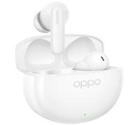 Oppo Enco Air5 Écouteurs Bluetooth 6.1 52dB ANC 12mm 54h, Glossy White | IP55, 4,3g chacun, 10min charge=11h, appels IA 3 micros, connexion double appareil, OPPO Alive Audio