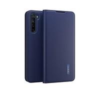 Oppo PU Flip Case Bleu pour Find X2 Lite
