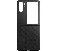 Oppo Find N2 Housse Flip Effet Carbone Design 2 pièces Noir