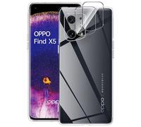 Film en Verre Trempé protecteur de lentille arrière de l'objectif appareil Photo / Caméra pour Oppo Find X5 6,5 pouces