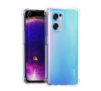 Coque pour Oppo Find X5 Lite 6,43 pouces Souple Transparente Bumper en Gel TPU avec bords renforcés