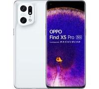OPPO Find X5 Pro - 5G smartphone - double SIM - RAM 12 Go / 256 Go - écran OEL - 6.7" - 3216 x 1440 pixels (120 Hz) - 3 x caméras arrière 50 MP, 50 MP, 13 MP - front camera 32 MP - blanc céramique CER