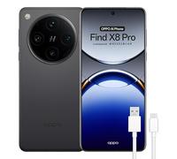 OPPO Find X8 Pro 5G Smartphone avec IA, 16 Go RAM+512 Go, Écran 1.5K, 6,78" AMOLED, Hasselblad Quadruple Caméra, 50MP, IP68/IP69, Batterie 5910mAh, Charge Rapide 80W, AI