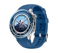 OPPO Montre X2, écran AMOLED de 1,50", Bluetooth 5.2 BLE, GPS, NFC, ColorOS Watch7.0, double proc. Qualcomm, Ric.Rapide 0-100% 80min, 120 heures d'autonomie, ROM 32 Go [version italienne], Summit Blue