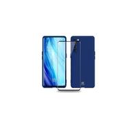 Oppo Reno 4 Pro Coque Liquid Bleu + Verre Trempé