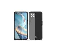 Coque IBROZ Oppo Reno 4Z Coque noir + Verre trempé