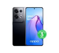 OPPO Reno 8 Pro - Smartphone 5 G - 8 Go RAM + 256 Go - Triple Capteur Photo 64 MP, Frontal 32 MP - Écran AMOLED 120 Hz 6,7” - Batterie 4500 mAh + Charge Rapide 80W - Noir Glacé [version FR]