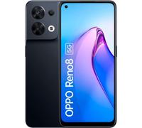 OPPO Reno 8 Smartphone 5G 6.4" 8+256GB Triple caméra 50MP Shimmer Black