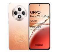 OPPO Reno12 FS 5G Smartphone AI,12+512Go Android Débloqué, Dimensity 6300, Écran 6,67" OLED 120Hz Téléphone Portable, Caméra AI 50+8+2MP, Grande Batterie 5000mAh, SUPERVOOC 45W, IP64, GPS, NFC, Orange