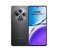 OPPO Reno12FS 4G - Smartphone débloqué avec IA, 16 Go (8 Go + 8 Go) 512 Go, écran 2.5D AMOLED 6,7", appareil photo 50 + 8 + 32 MP, Android, IP64, batterie 5000 mAh, charge rapide 45 W - Gris mat