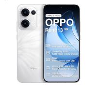 OPPO Reno13 5G 12+256Go, IA Smartphone Android Débloqué, Téléphone Portable, Dimensity 8350 5G, Écran 120Hz 6,59" AMOLED, SUPERVOOC 80W, Batterie 5600mAh, IP69, Caméra AI 50MP, 4K, Dual SIM, Blanc