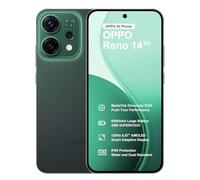 OPPO Reno14 5G 12+256Go IA Smartphone Android Débloqué, Dimensity 8350 Téléphone, Caméra AI 50+8+50MP, Batterie 6000mAh, SUPERVOOC 80W, Écran 120Hz 6,59" AMOLED, IP69, Vidéo 4K, NFC, Dual SIM, Vert