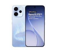OPPO Reno15 FS Smartphone, 8 Go 512 Go, Batterie 6500 mAh, SUPERVOOC 80W, Écran AMOLED 120Hz, Appareil Photo Ultra Grand Angle 50MP pour Selfie & AI, Snapdragon 6 Gen 1, IP69, Bleu Aurore