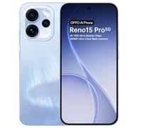 OPPO Reno15 Pro 5G CPH2813 Smartphone débloqué 512 Go de RAM 12 Go Android 16 en usine Bleu (Aurora Blue)