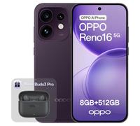 OPPO Reno16 5G 512GB 8GB RAM Twilight Violet Enco Buds3 Pro Graphite Grey