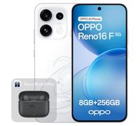OPPO Reno16 F 5G 256GB 8GB RAM Pop White Enco Buds3 Pro Graphite Grey