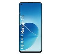 OPPO Reno6 - Smartphone 5G Débloqué - Téléphone Portable 5G - 8 Go de RAM 128 Go de Stockage - Triple Capteur Photo 64 MP - Mode Portrait Pro - Focus Vidéo - Charge Rapide - Grande Autonomie - Bleu