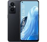 OPPO Reno8 Lite - 5G smartphone - double SIM - RAM 8 Go / Mémoire interne 128 Go - OLED display - 6.43" - 2400 x 1080 pixels (60 Hz) - 3 x caméras arrière 64 MP, 2 MP, 2 MP - front camera 16 MP - noir