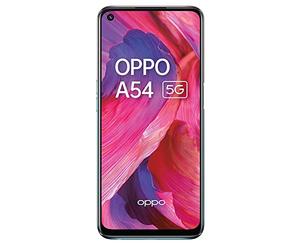 Oppo Smartphone A54 5G - 4 Go de RAM et 64 Go + Stockage Extensible sans Carte SIM (écran 6,5", Batterie 5000 mAh, Appareil Photo 48 MP, taux de rafraîchissement 90 Hz) - Noir Fluide