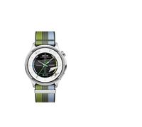 Oppo Watch S Montre intelligente avec écran AMOLED de 1,5", jusqu'à 10 jours d'autonomie, ECG, SpO2, plus de 100 modes sportifs, IP68, compatible avec Android et iOS, argent