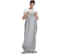 OPPOQ Sac de Couchage de Protection Contre Les radiations EMF et 5G, Couverture de Protection Contre Les radiations RF, WiFi, Couverture de Protection Contre Les radiations,Gris,198 * 70cm