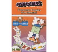 Opposites j'apprends l'anglais amusant - Collectif - Cartotheque Egg - broché - Livre