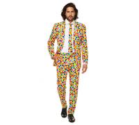 OppoSuits Confetteroni - déguisement multicolore pour Carnaval et autres