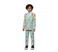 OppoSuits Men Suit Ensemble de Pantalon de Costume d'affaires, Cool Cones, 2 Garçon