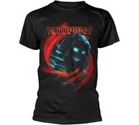 OPPUYYGHV Disturbed 'DNA Swirl' T Shirt Manches Courtes(XX-Large)