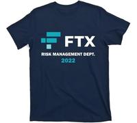 OPPUYYGHV FTX Risk Management Dept 2022 Trading Trader Funny Gift T-Shirt Manches Courtes(XX-Large)