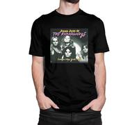 OPPUYYGHV Jo-an Je-TT The Blackhearts Live Leisure Men's T-Shirt Round Neck Short Sleeve Manches Courtes(Medium)