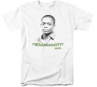 OPPUYYGHV LKSS Psych TV Show Gus Guster Whaaaaaat! Licensed Adult T-Shirt Manches Courtes(Small)