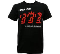 OPPUYYGHV The Police Ghost in The Machine T-Shirt Manches Courtes(Large)