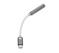 OPPWONG Adaptateur USB C vers 3,5 Mm avec Puce CX31988 | HiFi, 384 kHz/32 bits, corps en aluminium, conception portable, compatible avec iOS,