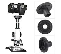 OPPWONG Bague D'adaptation en Métal pour Oculaire de Microscope à Monture T de 23,2 Mm, Durable et Haute Résistance pour Les Appareils Photo à Monture AI, Utilisation Pratique et Pratique